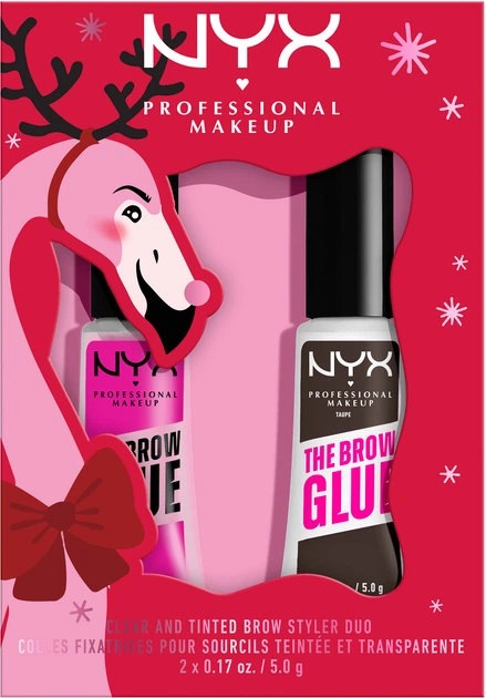 NYX Clear and Tinted Brow Styler Duo - 2 Pcs